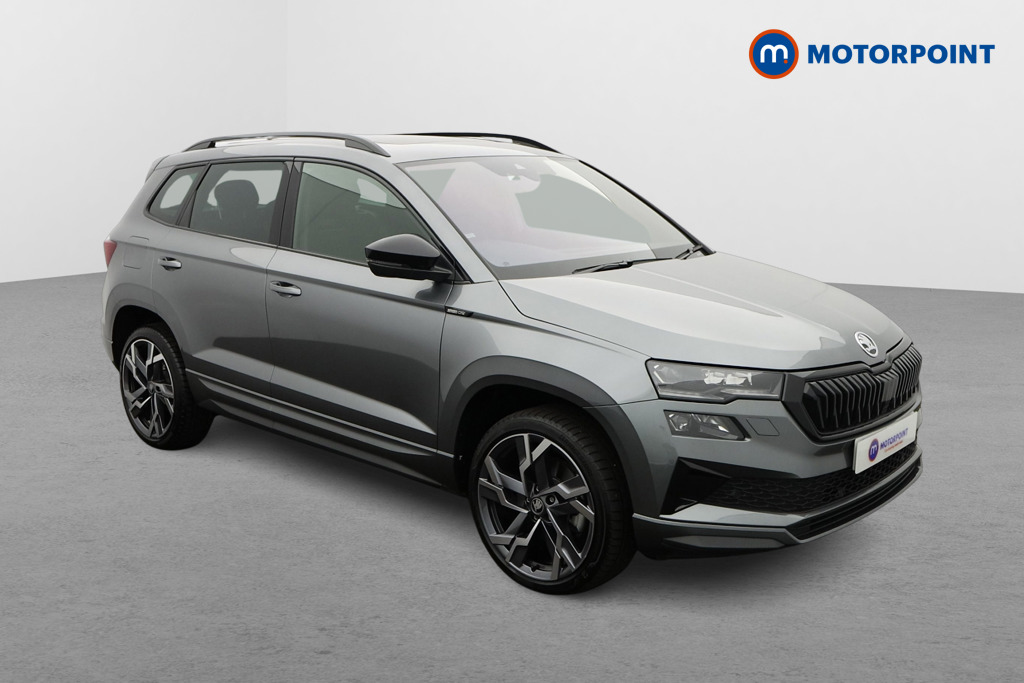 Skoda Karoq Sportline Edition Automatic Petrol SUV - Stock Number (1582566) - Drivers side front corner