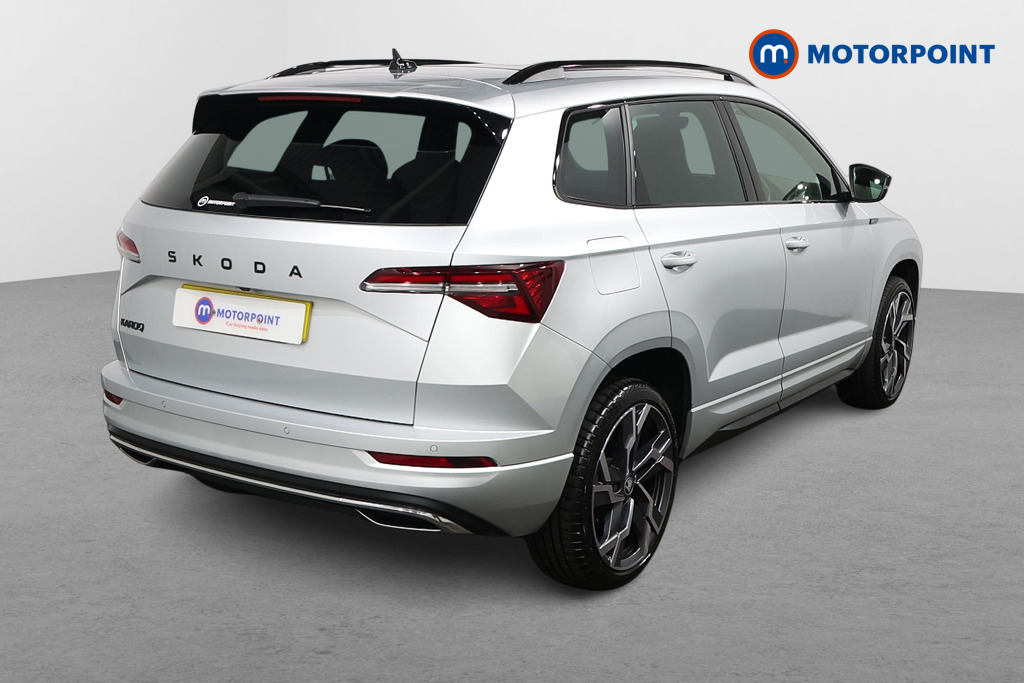 Skoda Karoq Sportline Edition Automatic Petrol SUV - Stock Number (1582571) - Drivers side rear corner