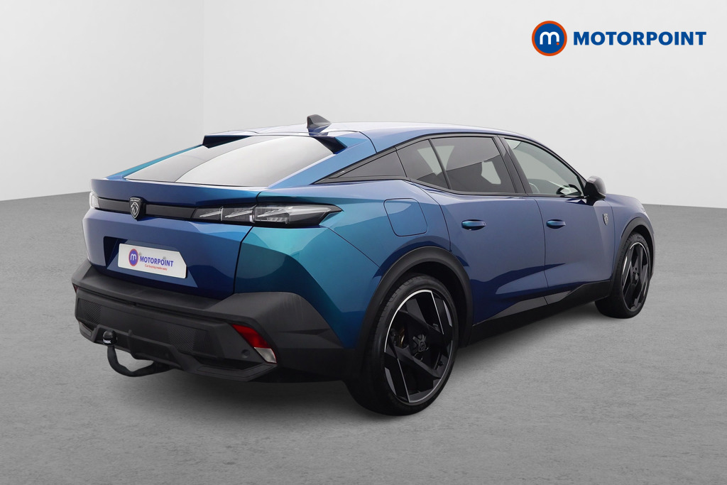 Peugeot 408 GT Automatic Petrol Plug-In Hybrid Hatchback - Stock Number (1583622) - Drivers side rear corner