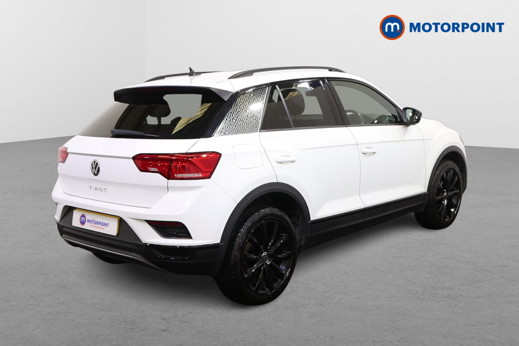 Volkswagen T-Roc Black Edition Automatic Petrol SUV - Stock Number (1583970) - Drivers side rear corner