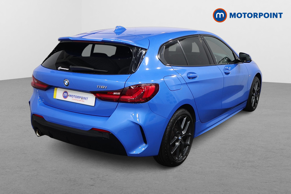BMW 1 Series M Sport Automatic Petrol Hatchback - Stock Number (1584471) - Drivers side rear corner