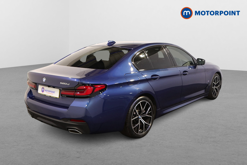 BMW 5 Series M Sport Automatic Diesel Saloon - Stock Number (1584630) - Drivers side rear corner