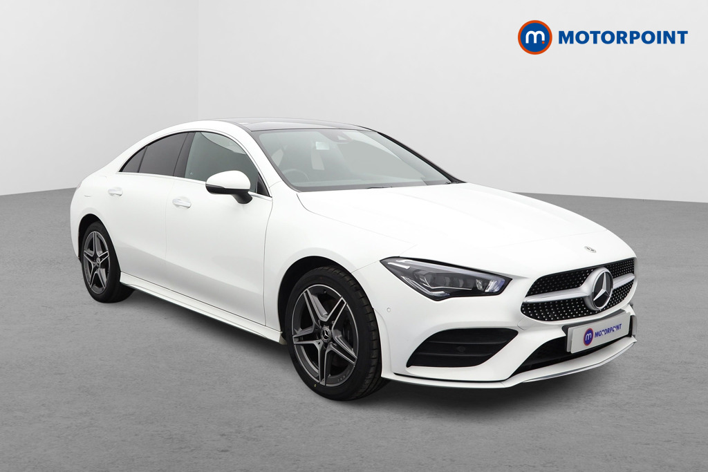 Mercedes-Benz CLA Amg Line Automatic Petrol Plug-In Hybrid Coupe - Stock Number (1585580) - Drivers side front corner
