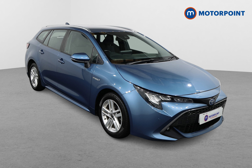 Toyota Corolla Icon Tech Automatic Petrol-Electric Hybrid Estate - Stock Number (1554901) - Drivers side front corner