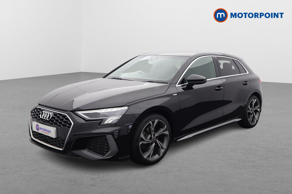 Audi A3 S Line Manual Petrol Hatchback - Stock Number (1571768) - Passenger side front corner