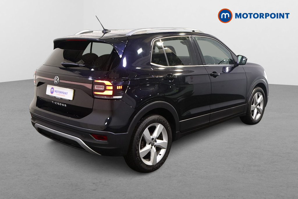 Volkswagen T-Cross SEL Manual Petrol SUV - Stock Number (1579949) - Drivers side rear corner