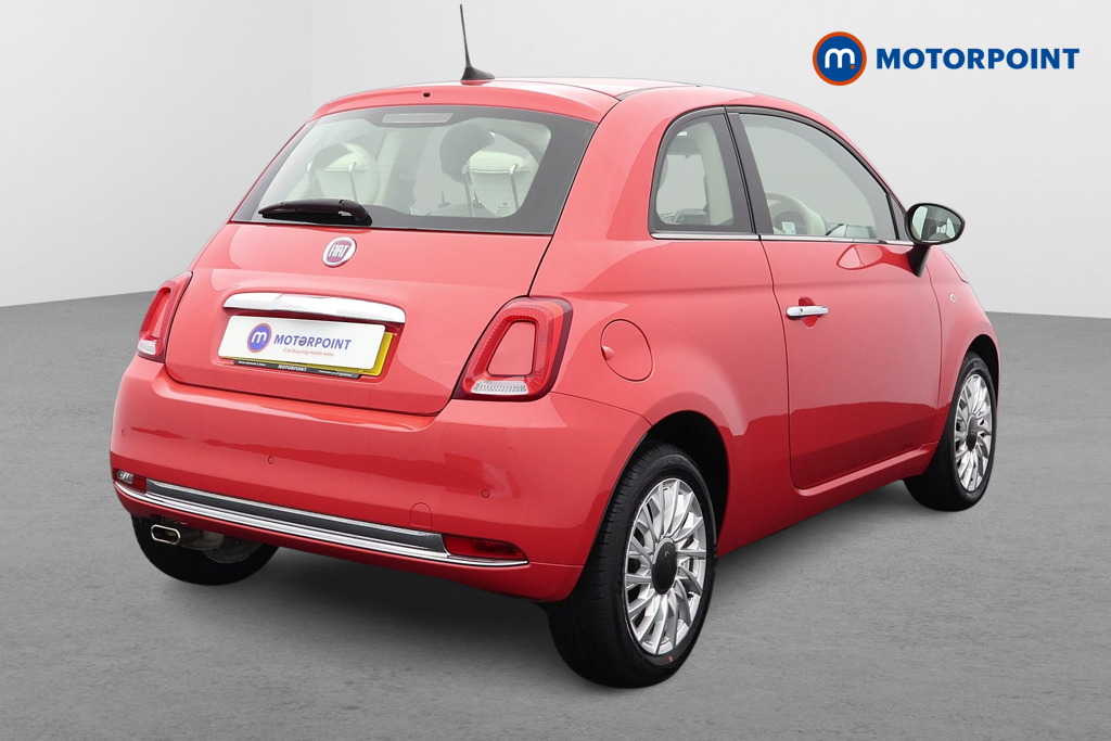 Fiat 500 Lounge Manual Petrol Hatchback - Stock Number (1581784) - Drivers side rear corner