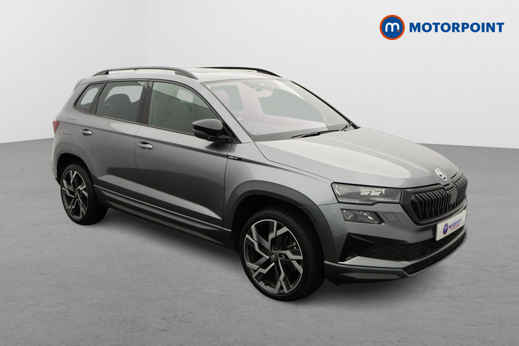 Skoda Karoq Sportline Edition Automatic Petrol SUV - Stock Number (1582569) - Drivers side front corner