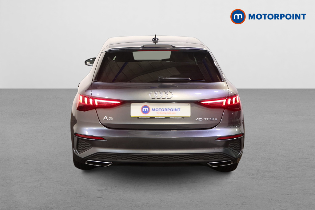 Audi A3 S Line Automatic Petrol Plug-In Hybrid Hatchback - Stock Number (1584183) - Rear bumper