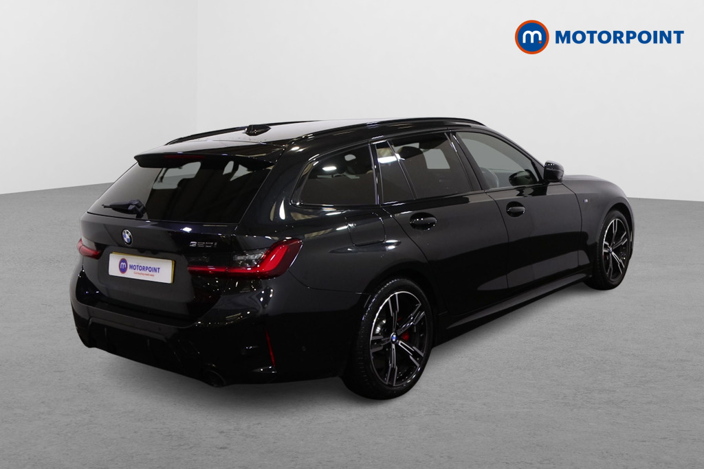 BMW 3 Series M Sport Automatic Petrol Estate - Stock Number (1584362) - Drivers side rear corner