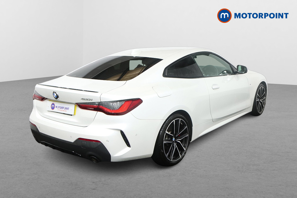 BMW 4 Series M Sport Automatic Petrol Coupe - Stock Number (1584603) - Drivers side rear corner