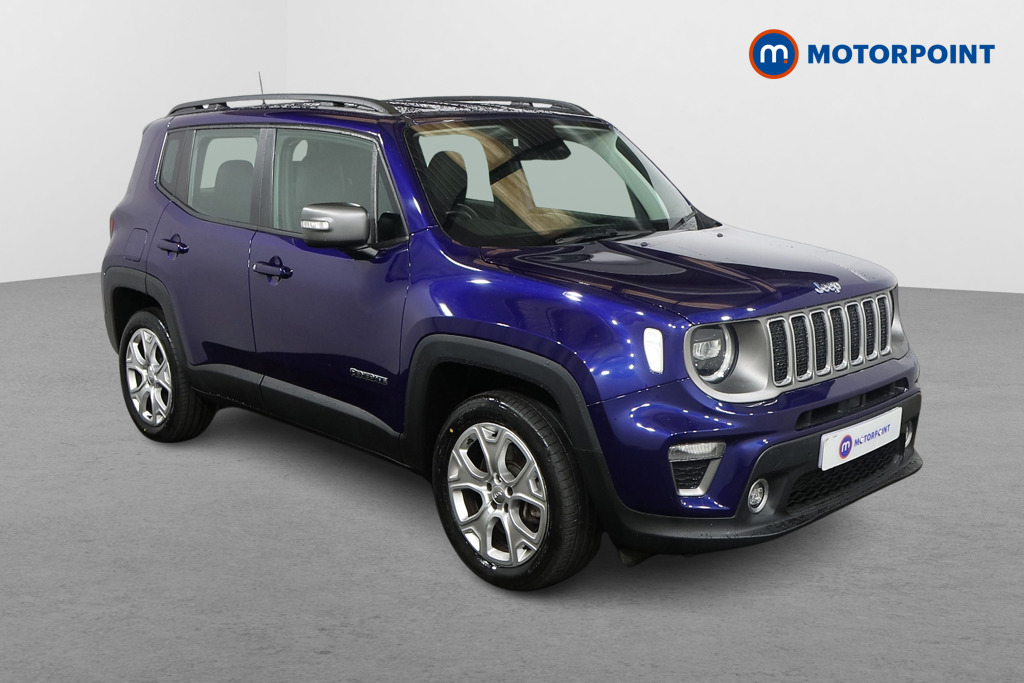 Jeep Renegade Limited Automatic Petrol Plug-In Hybrid SUV - Stock Number (1585059) - Drivers side front corner