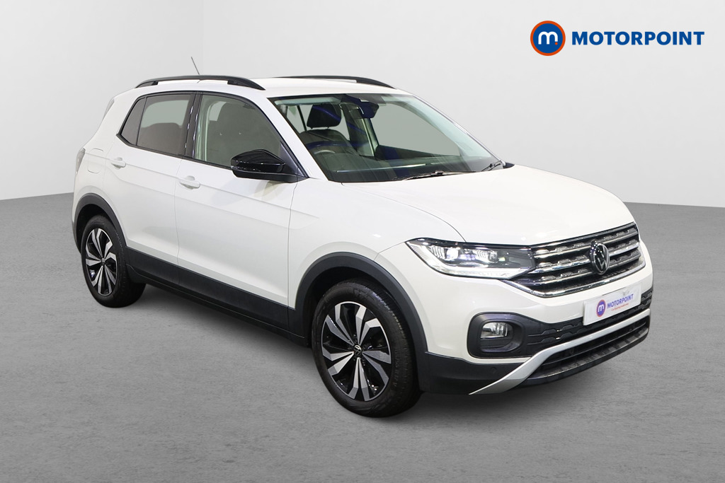 Volkswagen T-Cross Black Edition Manual Petrol SUV - Stock Number (1585103) - Drivers side front corner