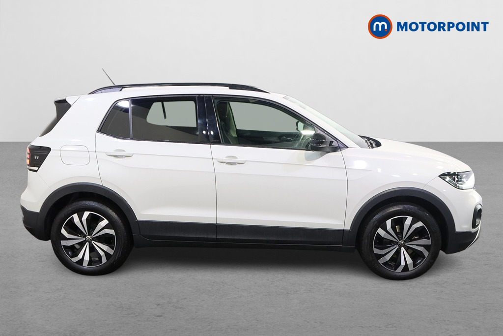 Volkswagen T-Cross Black Edition Manual Petrol SUV - Stock Number (1585103) - Drivers side