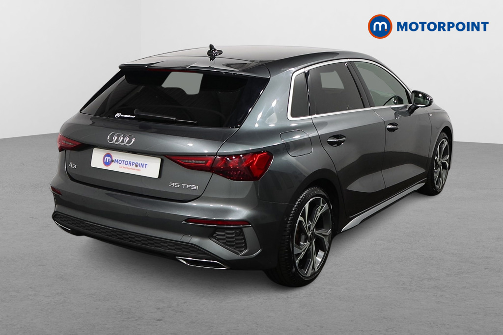 Audi A3 S Line Automatic Petrol Hatchback - Stock Number (1585994) - Drivers side rear corner