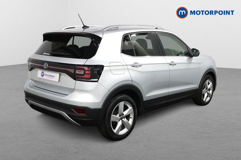 Volkswagen T-Cross SEL Manual Petrol SUV - Stock Number (1586331) - Drivers side rear corner