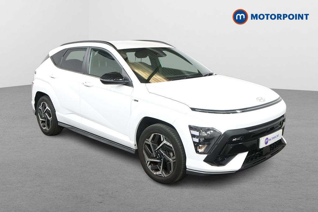 Hyundai Kona N Line Automatic Petrol-Electric Hybrid SUV - Stock Number (1582124) - Drivers side front corner