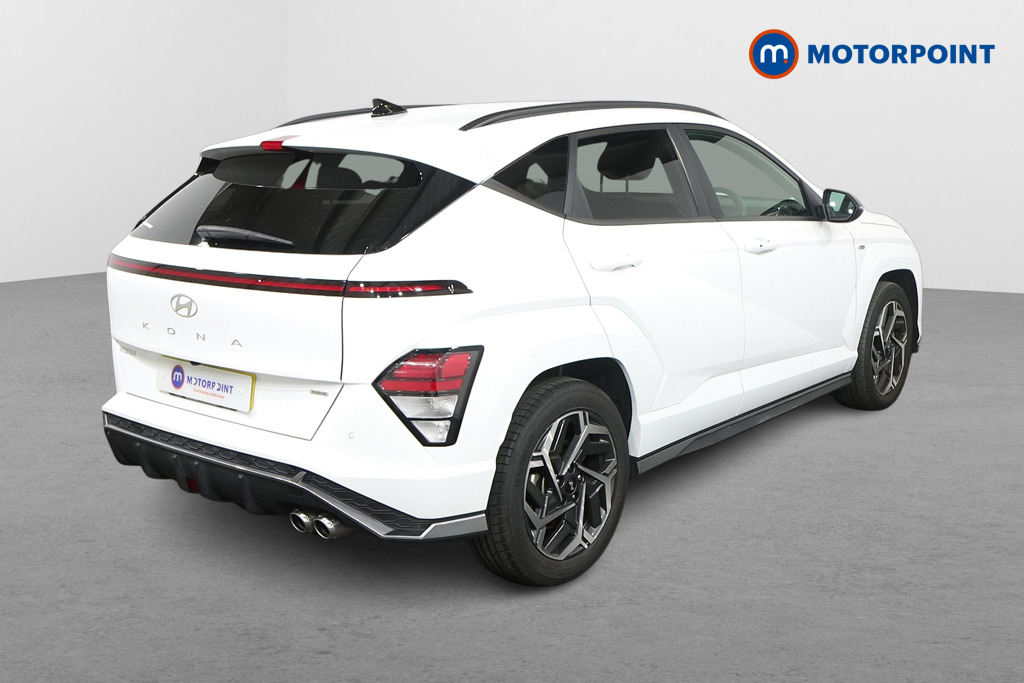 Hyundai Kona N Line Automatic Petrol-Electric Hybrid SUV - Stock Number (1582124) - Drivers side rear corner