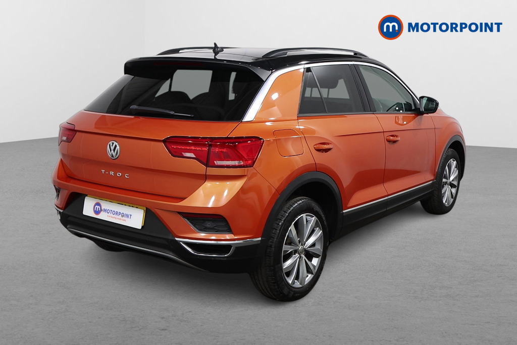 Volkswagen T-Roc Design Manual Petrol SUV - Stock Number (1587211) - Drivers side rear corner