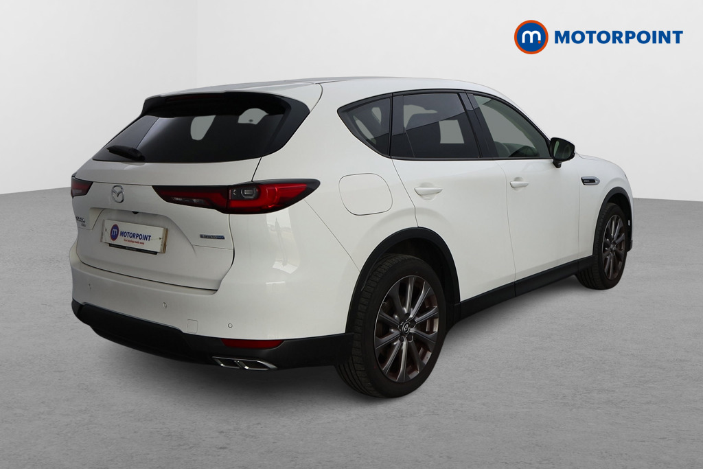 Mazda Cx-60 Exclusive-Line Automatic Petrol Plug-In Hybrid SUV - Stock Number (1485785) - Drivers side rear corner