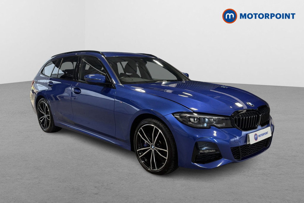 BMW 3 Series M Sport Automatic Petrol Plug-In Hybrid Estate - Stock Number (1573768) - Drivers side front corner