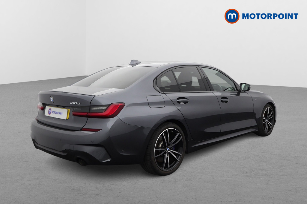 BMW 3 Series M Sport Automatic Diesel Saloon - Stock Number (1578456) - Drivers side rear corner