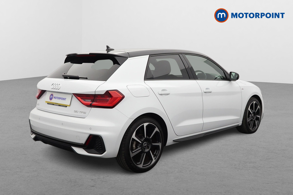 Audi A1 Black Edition Manual Petrol Hatchback - Stock Number (1580577) - Drivers side rear corner