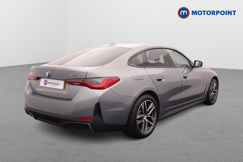 BMW I4 Sport Automatic Electric Hatchback - Stock Number (1581675) - Drivers side rear corner