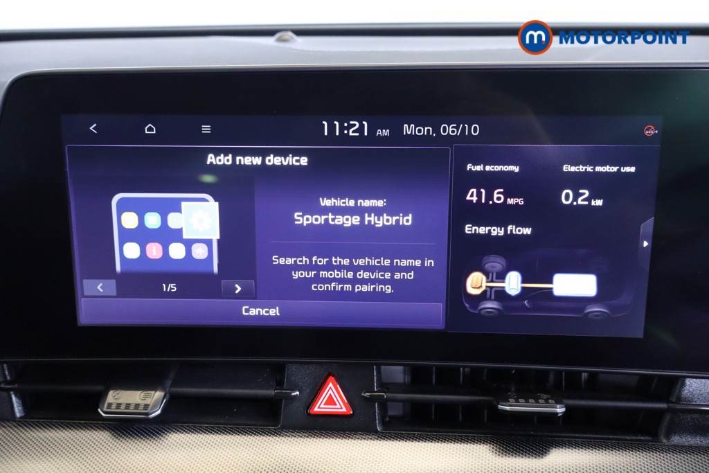KIA Sportage 3 Automatic Petrol-Electric Hybrid SUV - Stock Number (1582037) - 8th supplementary image