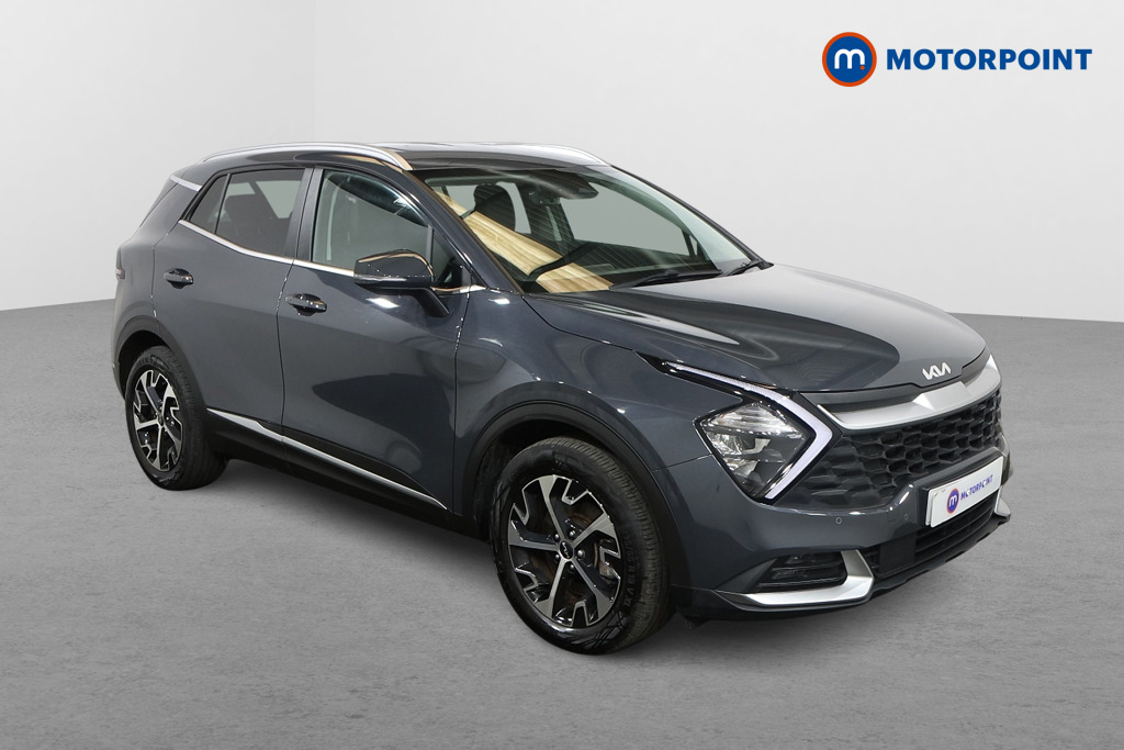 KIA Sportage 3 Automatic Petrol-Electric Hybrid SUV - Stock Number (1582037) - Drivers side front corner