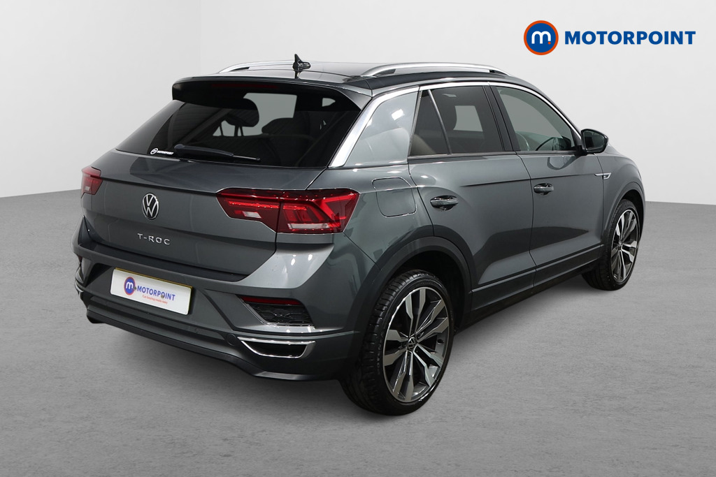 Volkswagen T-Roc R-Line Manual Petrol SUV - Stock Number (1583662) - Drivers side rear corner