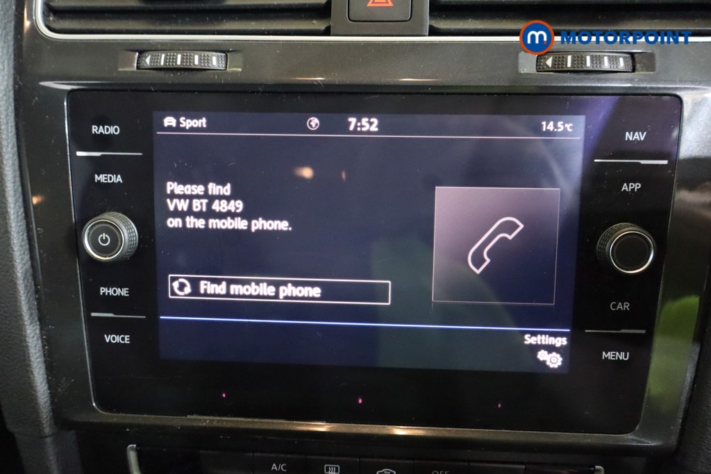 Volkswagen Golf Match Manual Petrol Hatchback - Stock Number (1584133) - 7th supplementary image