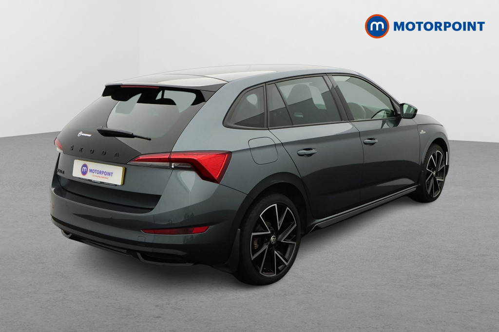 Skoda Scala Monte Carlo Automatic Petrol Hatchback - Stock Number (1585677) - Drivers side rear corner