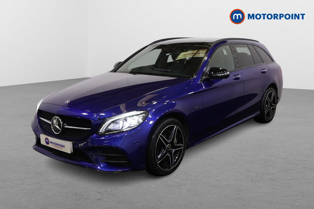 Mercedes-Benz C Class Amg Line Night Edition Automatic Diesel Plug-In Hybrid Estate - Stock Number (1586311) - Passenger side front corner