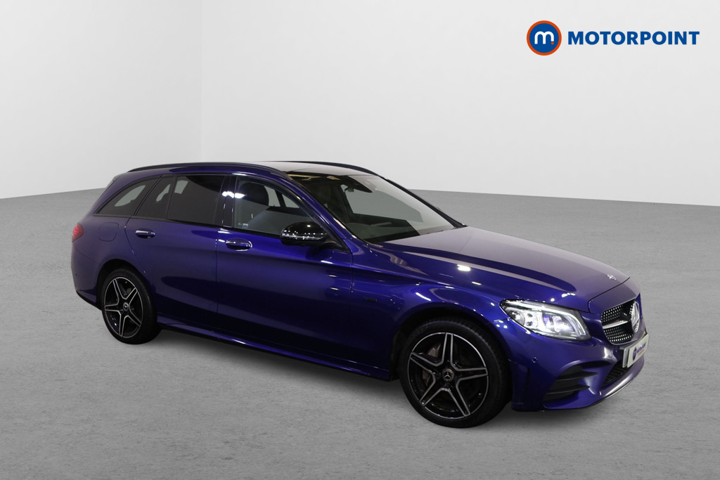 Mercedes-Benz C Class Amg Line Night Edition Automatic Diesel Plug-In Hybrid Estate - Stock Number (1586311) - Drivers side front corner