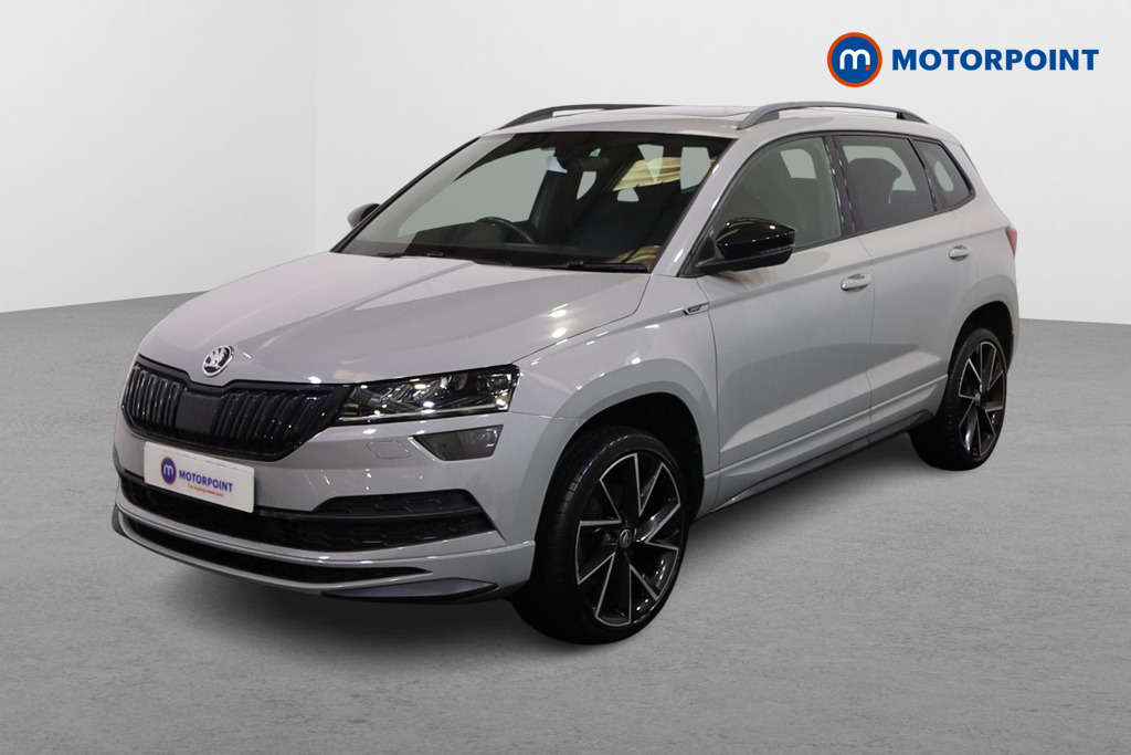 Skoda Karoq Sport Line Automatic Petrol SUV - Stock Number (1586333) - Passenger side front corner