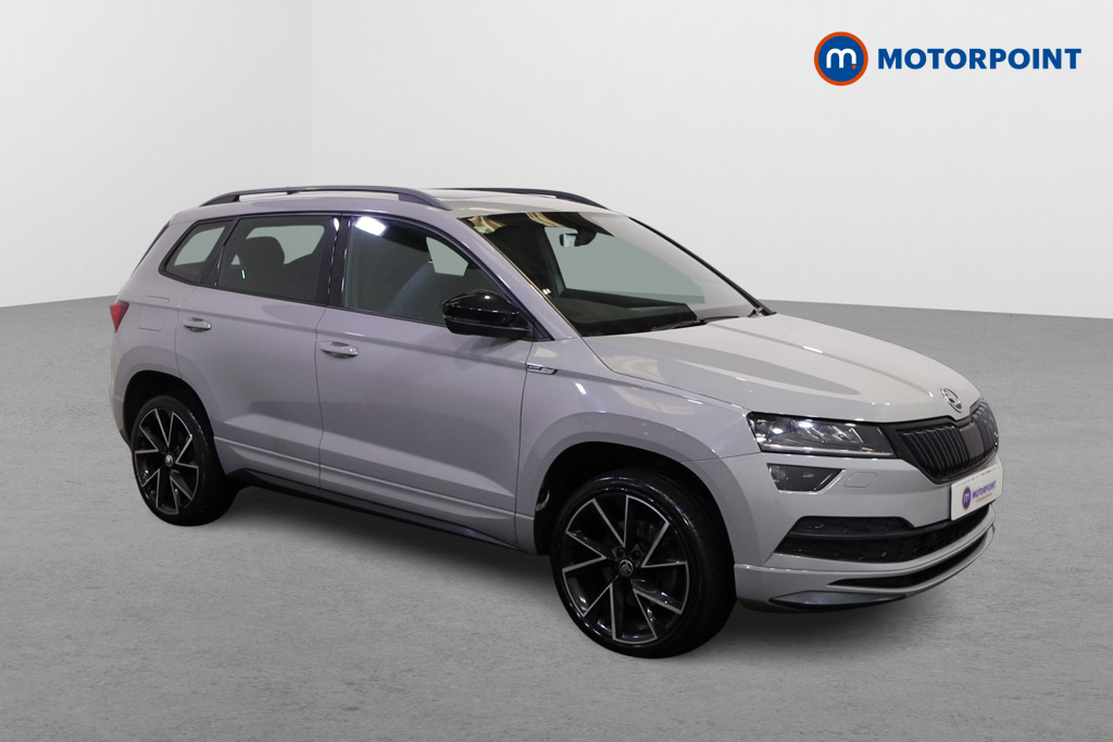 Skoda Karoq Sport Line Automatic Petrol SUV - Stock Number (1586333) - Drivers side front corner