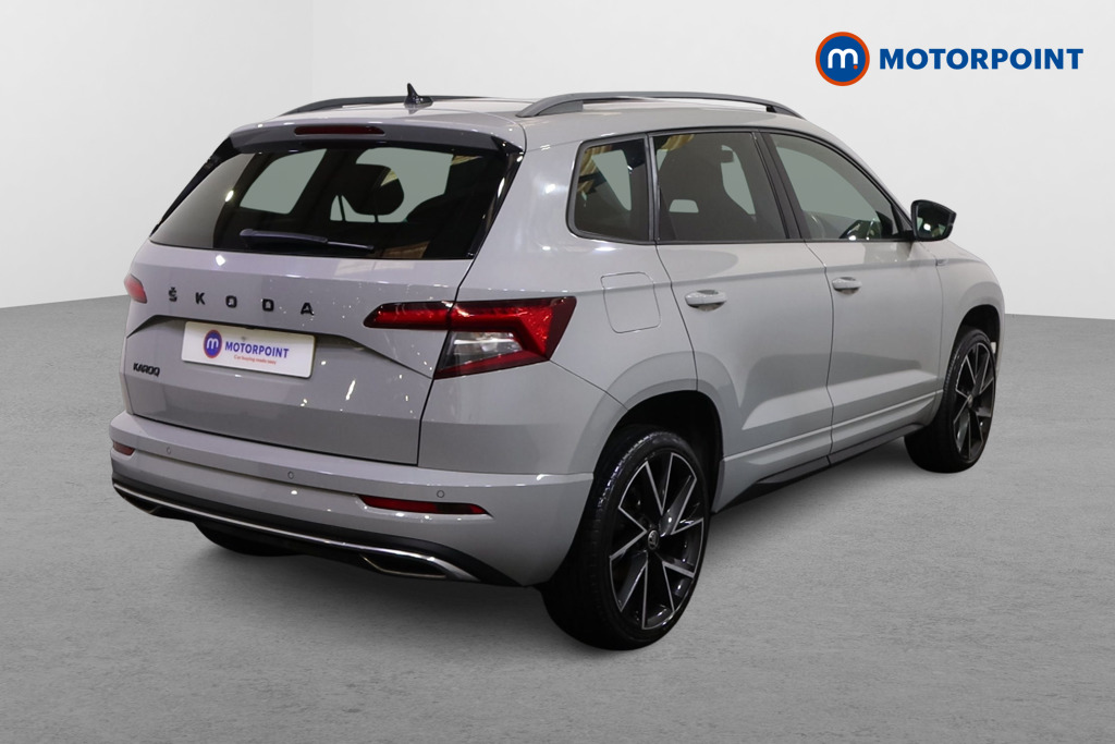 Skoda Karoq Sport Line Automatic Petrol SUV - Stock Number (1586333) - Drivers side rear corner