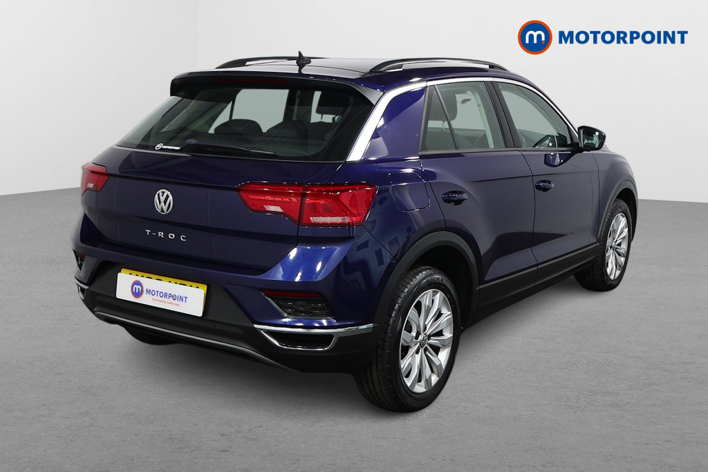 Volkswagen T-Roc SE Automatic Petrol SUV - Stock Number (1586634) - Drivers side rear corner