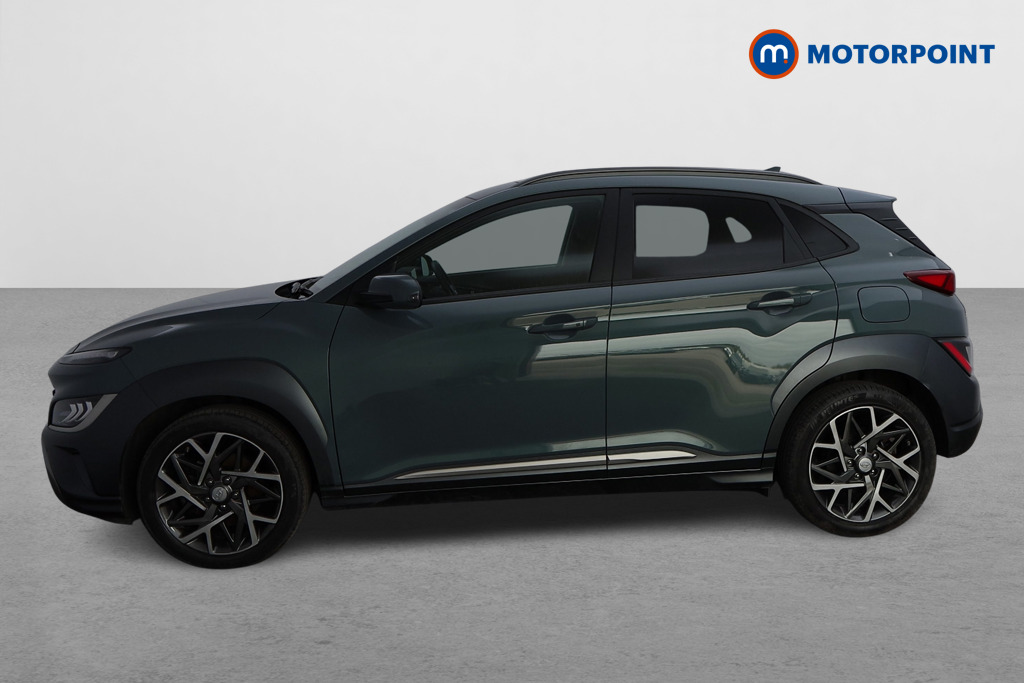 Hyundai Kona Ultimate Automatic Petrol-Electric Hybrid SUV - Stock Number (1586651) - Passenger side
