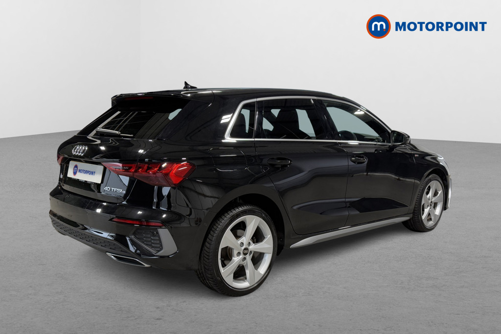 Audi A3 S Line Automatic Petrol Plug-In Hybrid Hatchback - Stock Number (1574052) - Drivers side rear corner