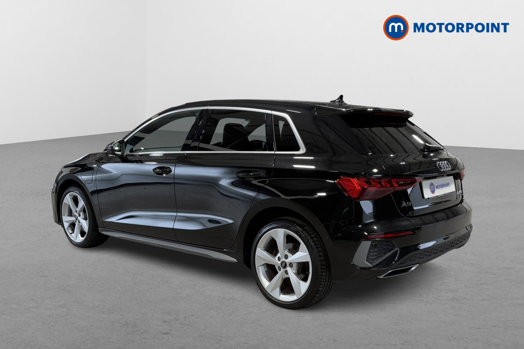 Audi A3 S Line Automatic Petrol Plug-In Hybrid Hatchback - Stock Number (1574052) - Passenger side rear corner