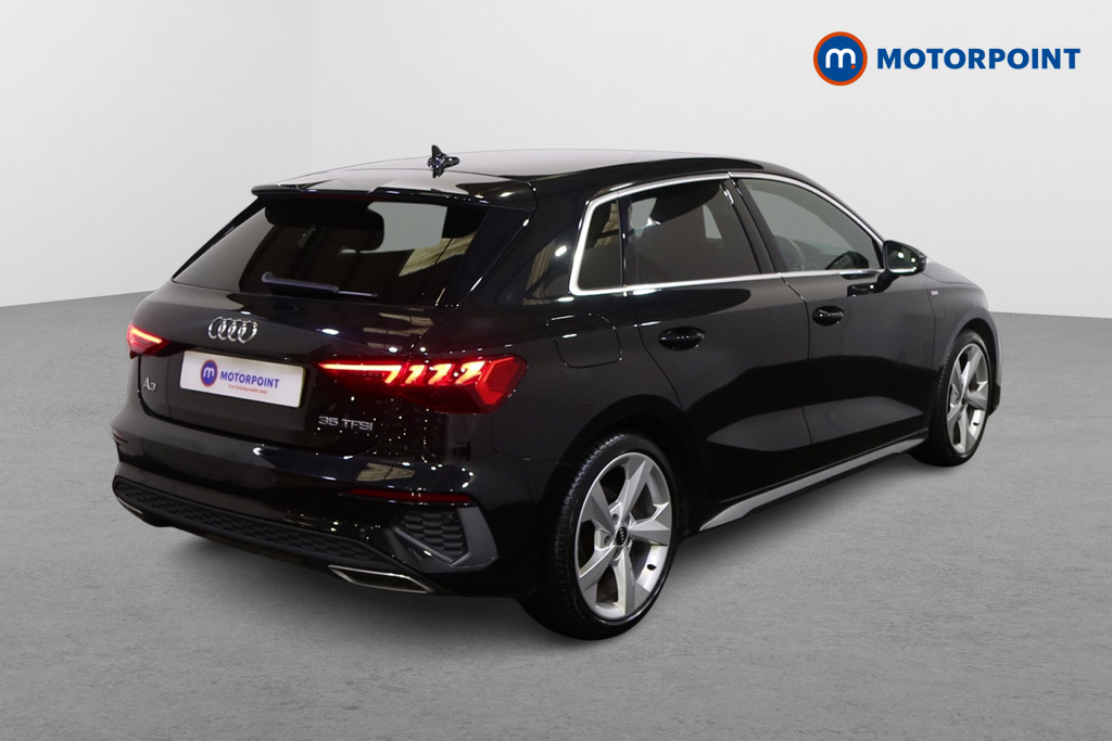 Audi A3 S Line Automatic Petrol Hatchback - Stock Number (1578297) - Drivers side rear corner