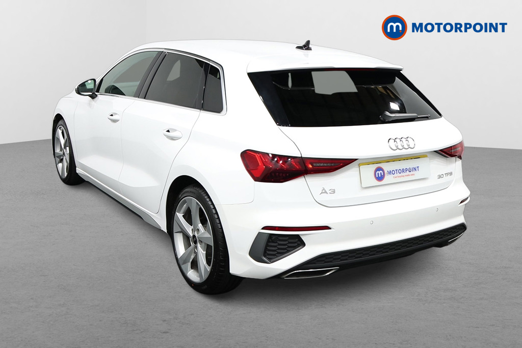 Audi A3 S Line Manual Petrol Hatchback - Stock Number (1580241) - Passenger side rear corner