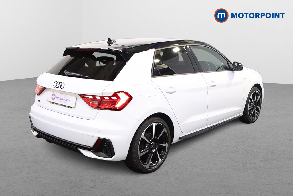 Audi A1 Black Edition Manual Petrol Hatchback - Stock Number (1580422) - Drivers side rear corner