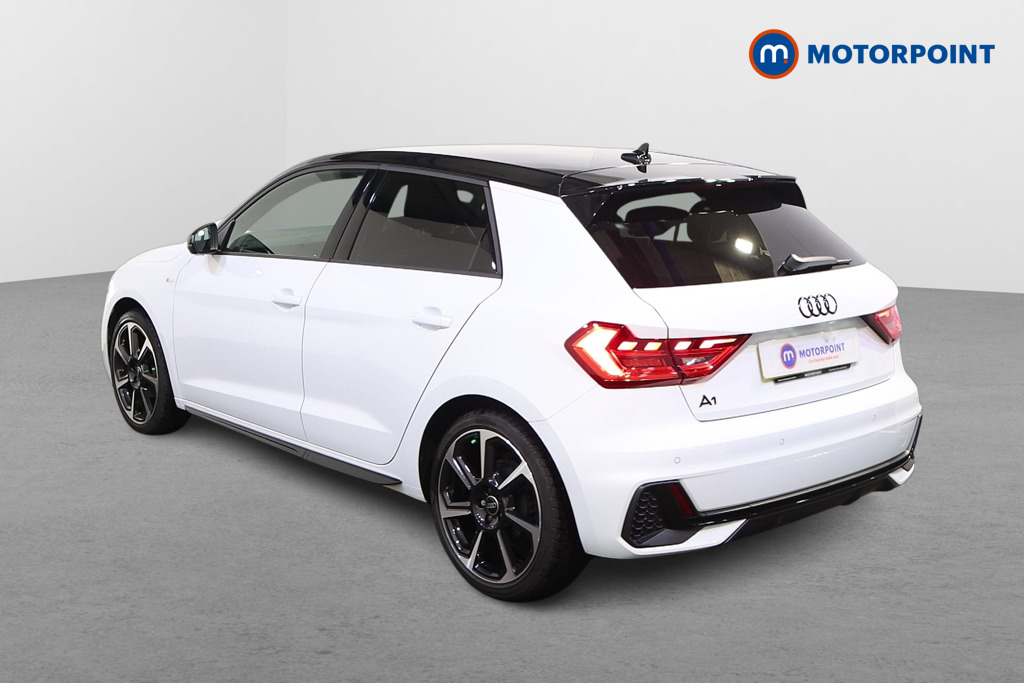 Audi A1 Black Edition Manual Petrol Hatchback - Stock Number (1580422) - Passenger side rear corner
