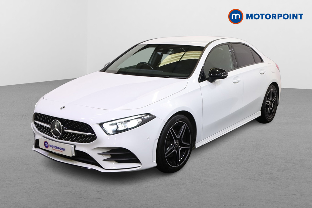 Mercedes-Benz A Class Amg Line Automatic Petrol Saloon - Stock Number (1580504) - Passenger side front corner