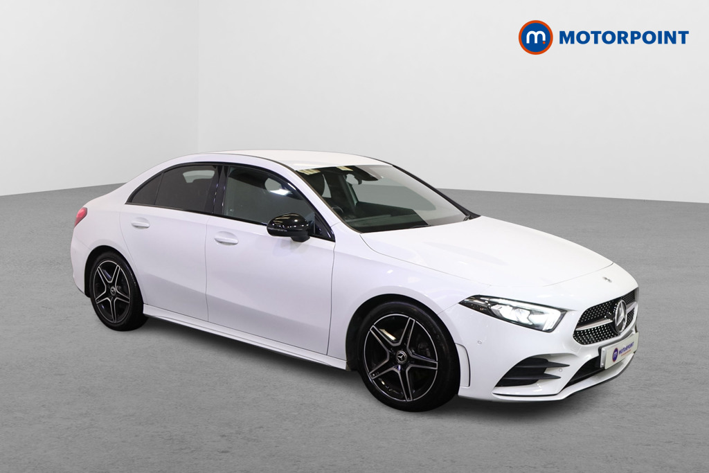 Mercedes-Benz A Class Amg Line Automatic Petrol Saloon - Stock Number (1580504) - Drivers side front corner