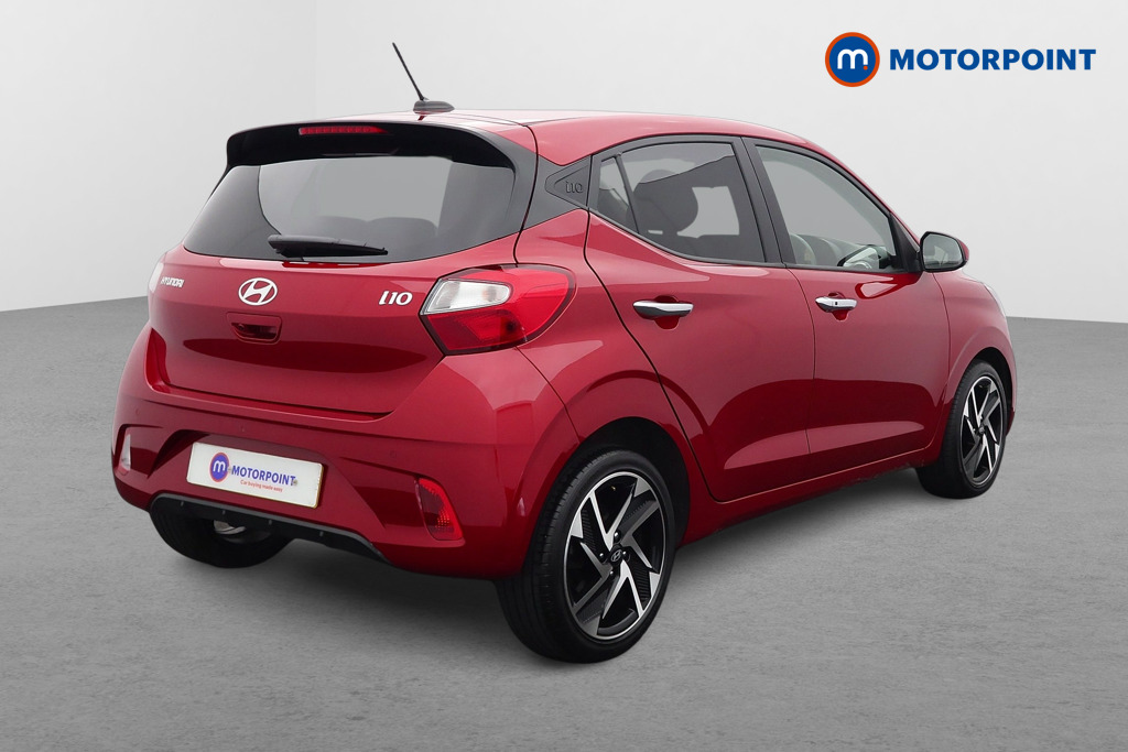 Hyundai I10 Premium Automatic Petrol Hatchback - Stock Number (1582038) - Drivers side rear corner