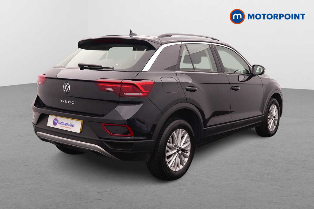 Volkswagen T-Roc Life Manual Petrol SUV - Stock Number (1582336) - Drivers side rear corner